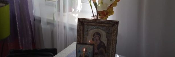 Молебен в городской больнице №7.