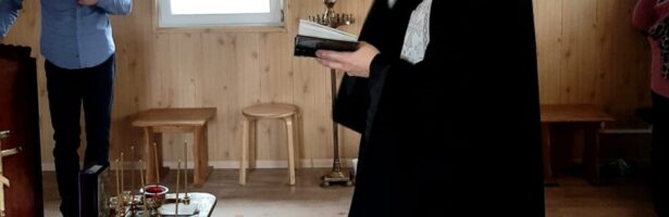 Таинство Елеосвящения (соборование) в храме иконы Божией Матери «Донская» 05.12.21.